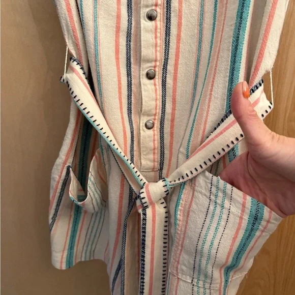 Splendid La Paz Striped Multicolor Romper, Select Item 3/$25. - Picture 15 of 15